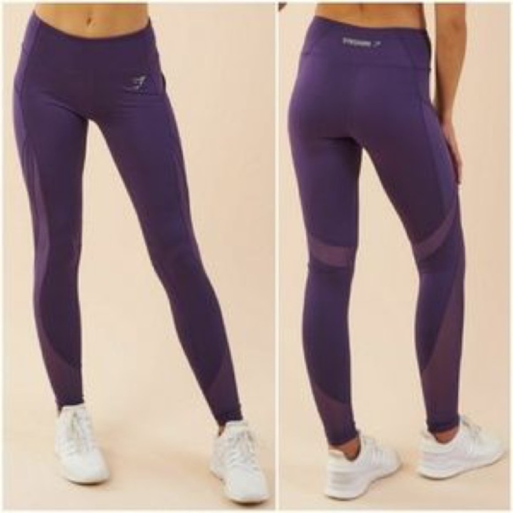 Gymshark purple leggings size small